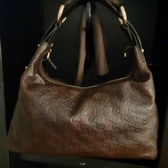 AUTHENTIC  GUCCI  HOBO BAG - Picture 2 of 4